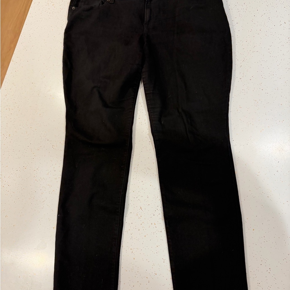 Women’s Old Navy Black Straight-Leg Jeans